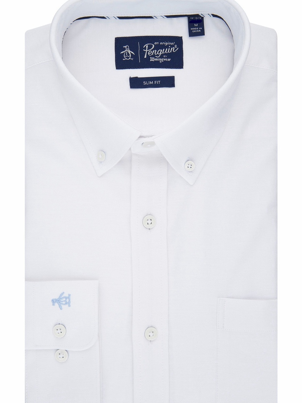 Abbot Brushed Oxford Slim Fit Dress Shirt
